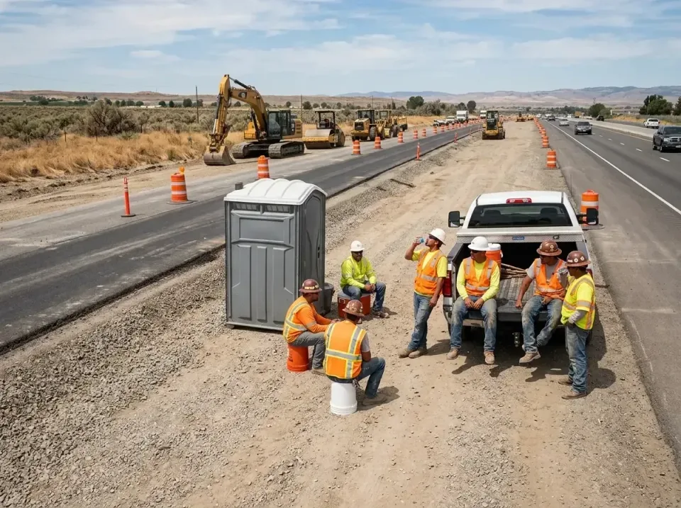 highway-road-construction-crew-007 — frequently asked questions, Porta Potty and Restroom Rentals in Selma, CA